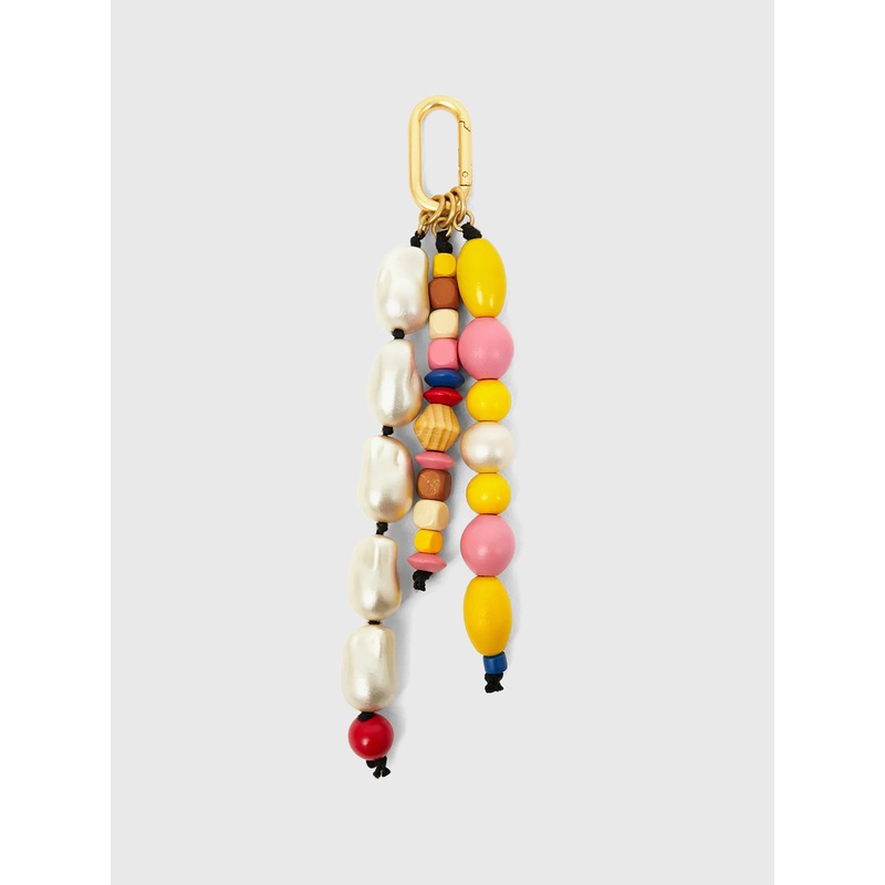 Clare V. Multi Beaded Fob|O/S|MULTI