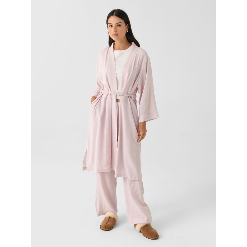 Eberjey Women’s Nautico Long Robe