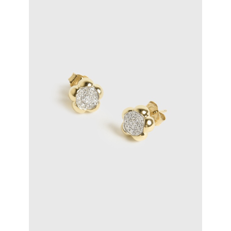 Stone And Strand Crosby Pav Stud Earrings