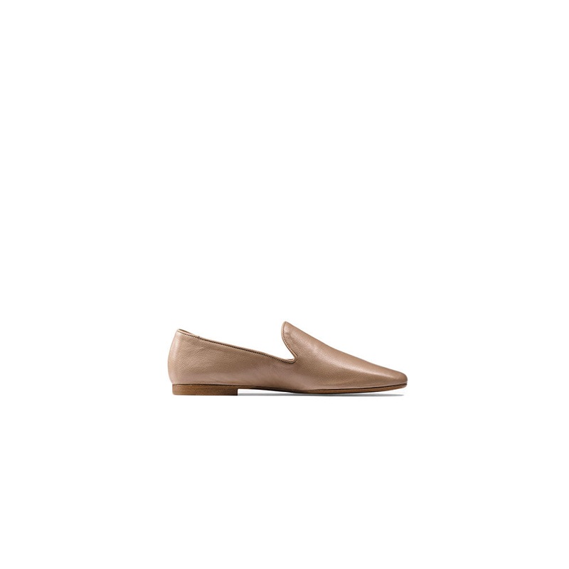 Vince Bray Leather Flats|7|GULL