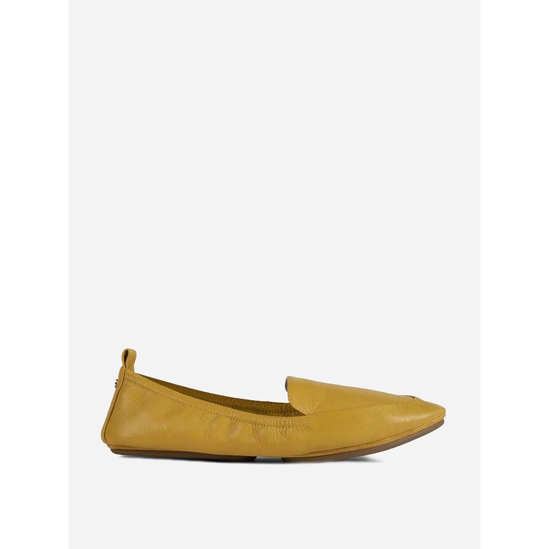 Yosi Samra Women’s Skyler Mustard Capri Loafer