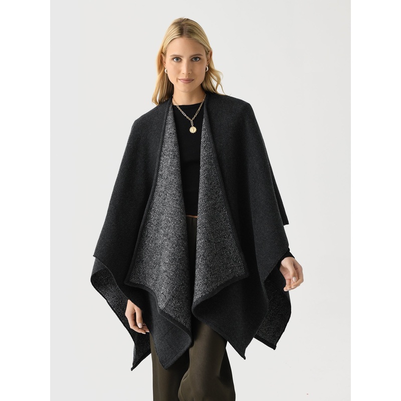 Vince Women’s Wool-Blend Boucl Cape
