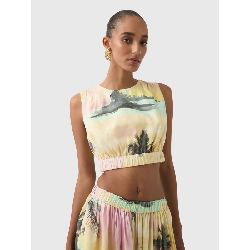 AJE Women’s Nicolette Elasticated Top