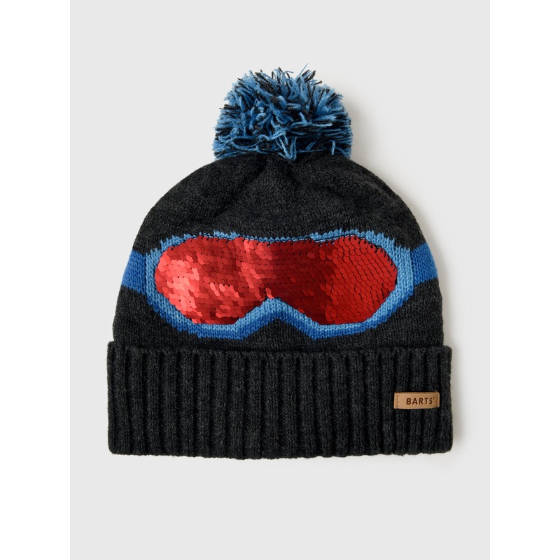 Barts Boys’ Frient Beanie|O/S|DARK HEATHER