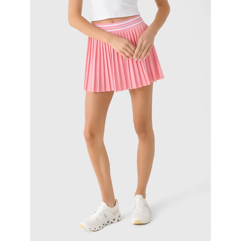 Beyond Yoga Women’s If You Pleats Tipped Elastic Mini Skirt