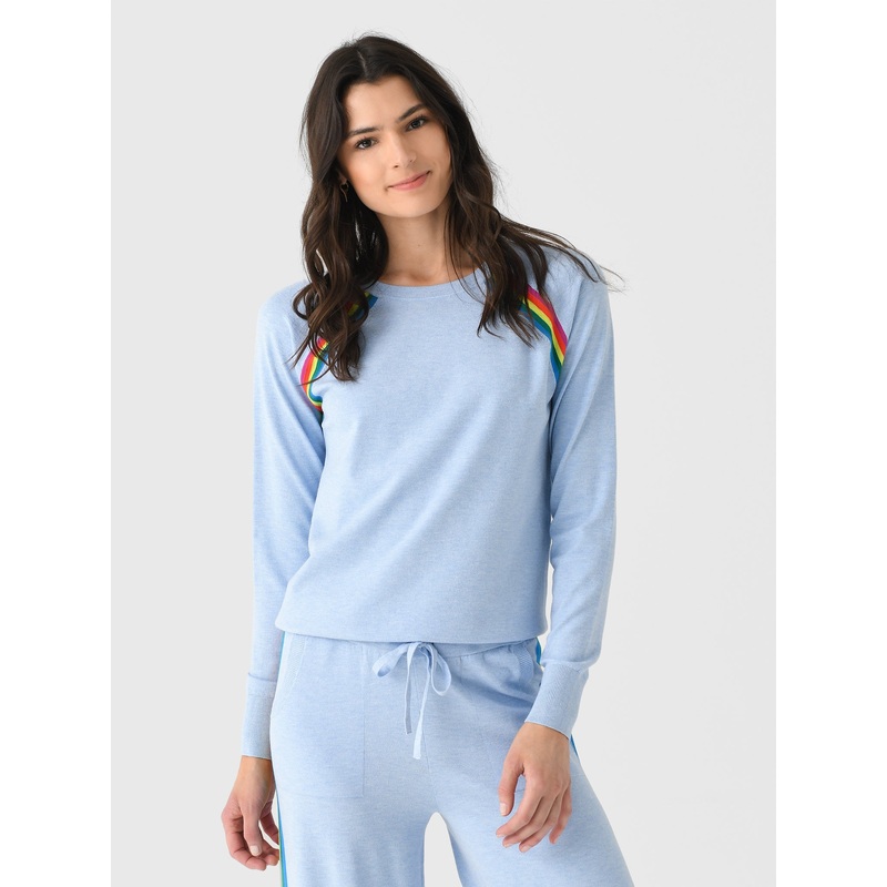 Eche Women’s Crew Sweater|XS|S|M|L|CHAMBRAY