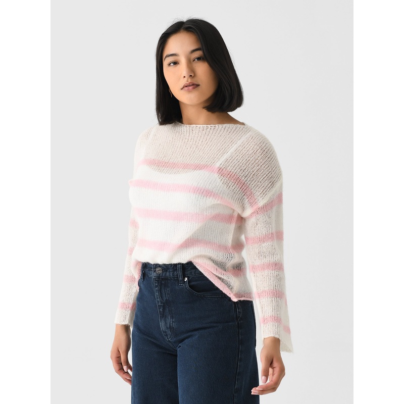 Stark X Women’s Max Sweater|XS|S|M|L|NAT WITH PINK