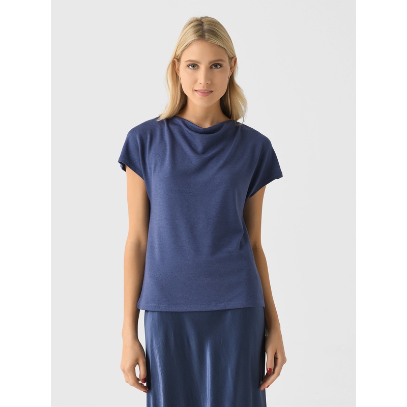 Vince Women’s Knit Cowl-Neck Top
