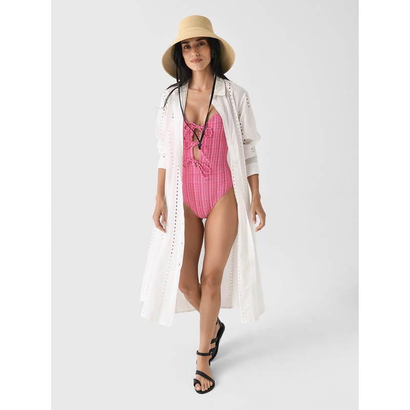 Sitano Women’s Positano Maxi Shirt Dress