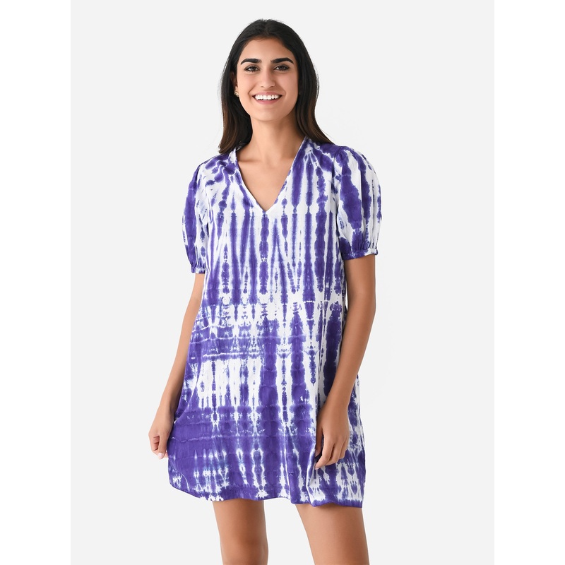 Stark X Women’s Lucia Dress|S|M|L|PURPLE TIE DYE|ROSEWOOD TIE DYE