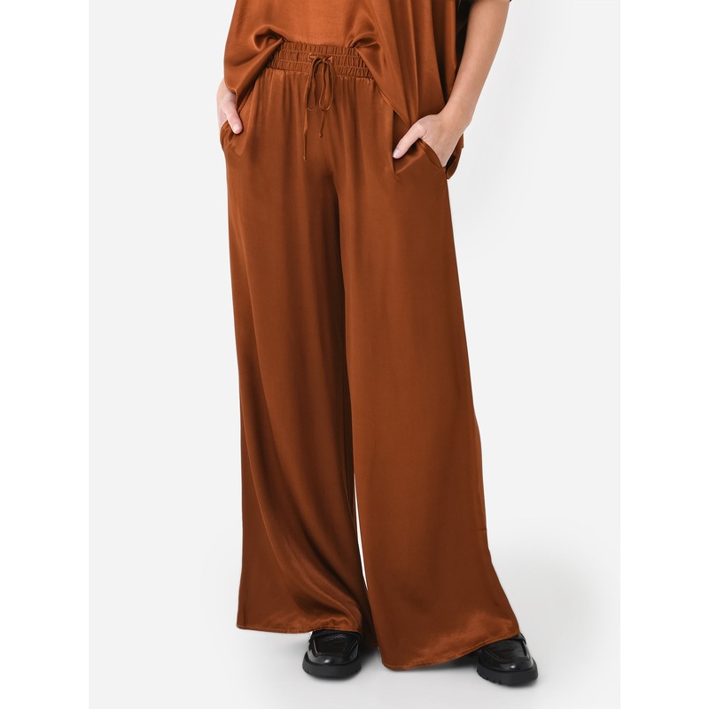 Stark X Women’s Wide Leg Pant|XS|RICH BROWN