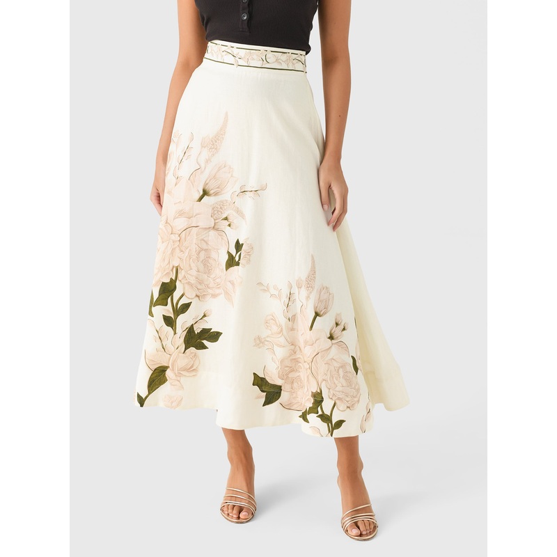 Agua By Agua Bendita Women’s Bergamota Gardenia Maxi Skirt