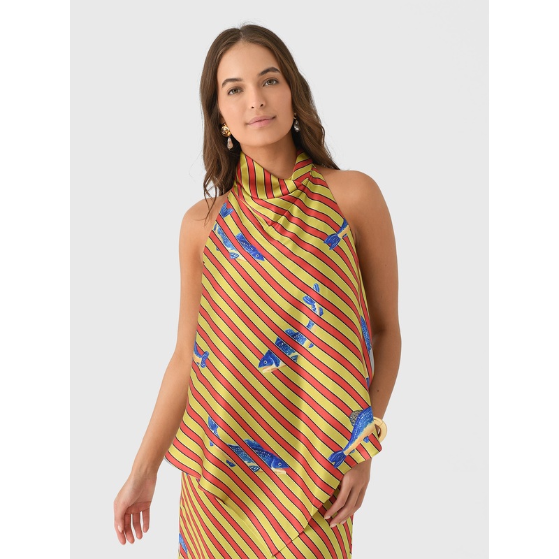 Alemais Women’s Lorenza Silk Top