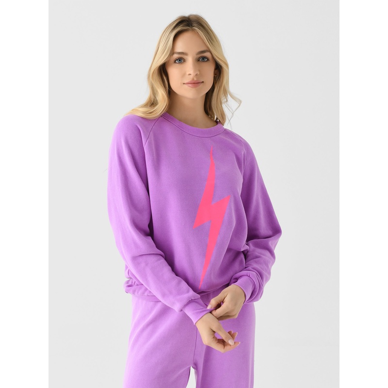 Aviator Nation Women’s Bolt Crew Sweatshirt