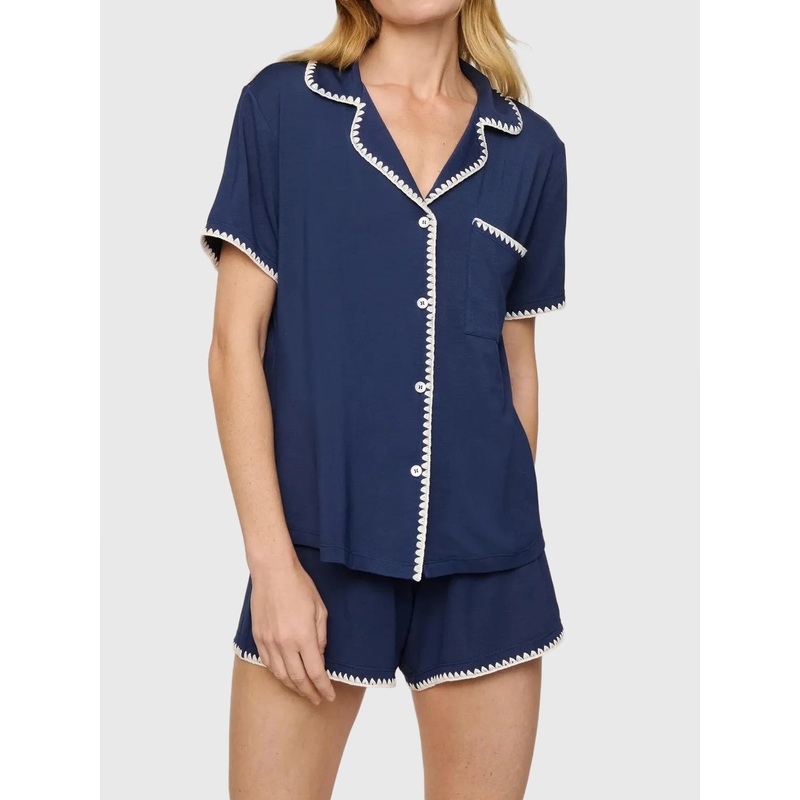 Eberjey Women’s Frida Relaxed Short Pajama Set