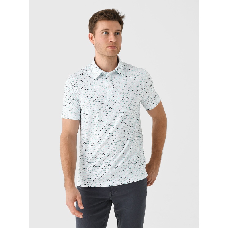 G/FORE Men’s Aye Poppy Tech Jersey Polo