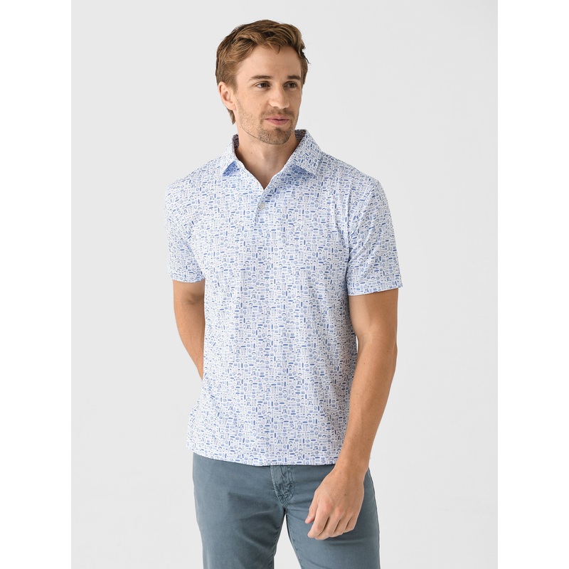 Rhoback Men’s The Cook Out Performance Polo