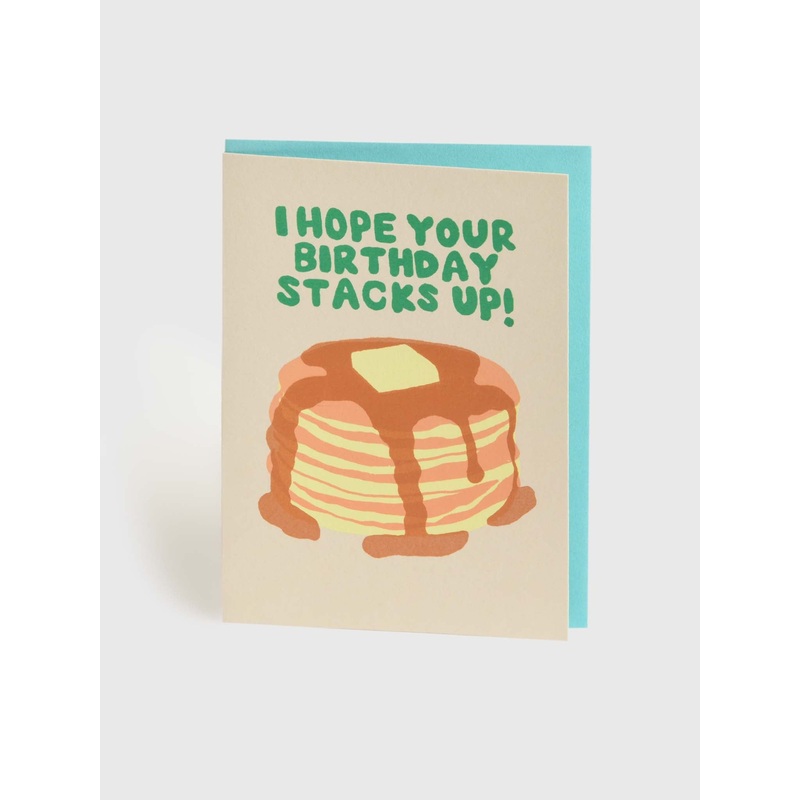 Alphabet Studios Birthday Pancakes Card