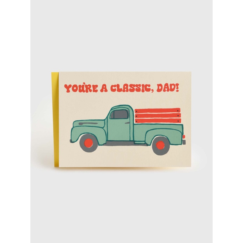 Alphabet Studios Classic Car Dad Card