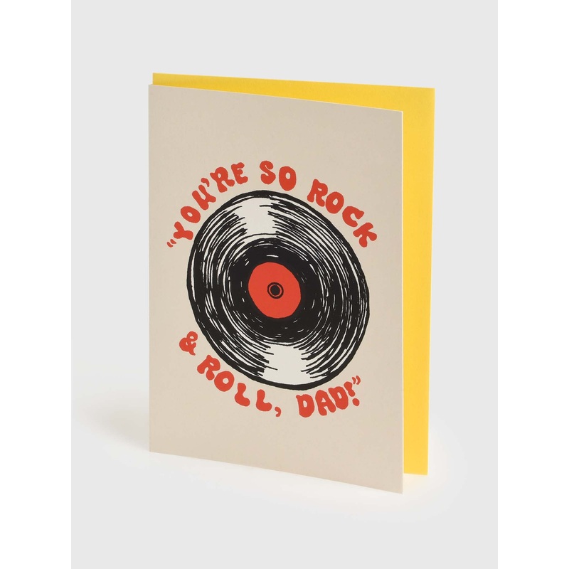 Alphabet Studios Rock + Roll Dad Card