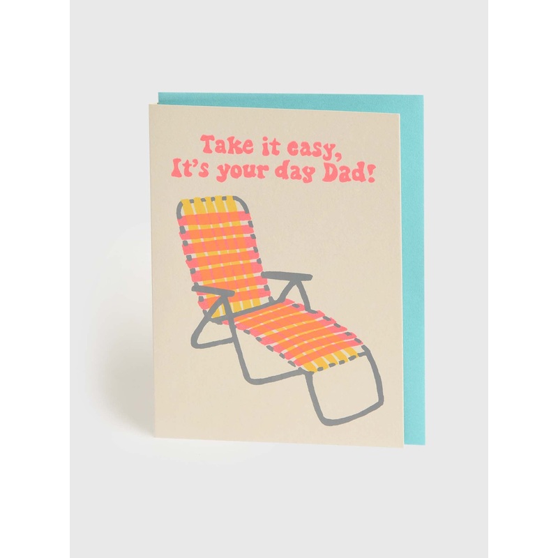 Alphabet Studios Take It Easy, Dad Card