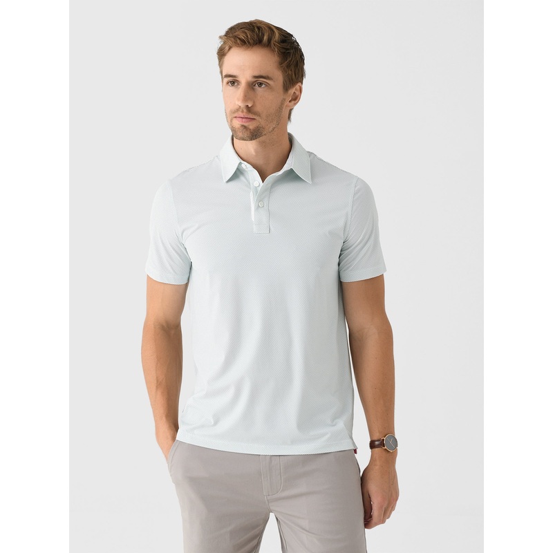 G/FORE Men’s Fine Stretch Jacquard Polo
