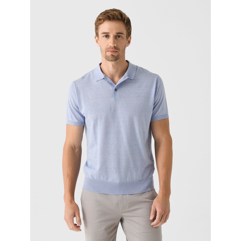 Greyson Men’s Napeague Short Sleeve Sweater Polo