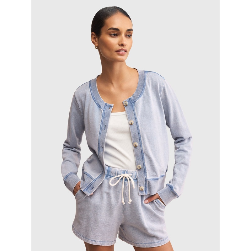 Z Supply Women’s Daily Knit Denim Cardigan