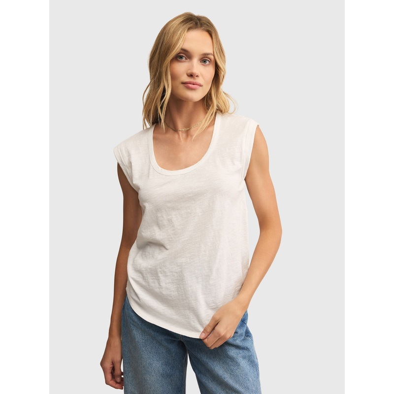 Z Supply Women’s Per Diem Tee|XS|S|M|L|WHITE