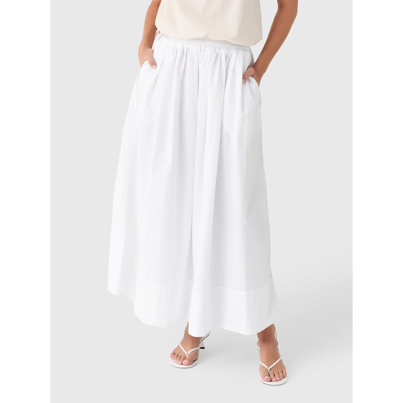 Asher Women’s Kate Poplin Pleated Skirt