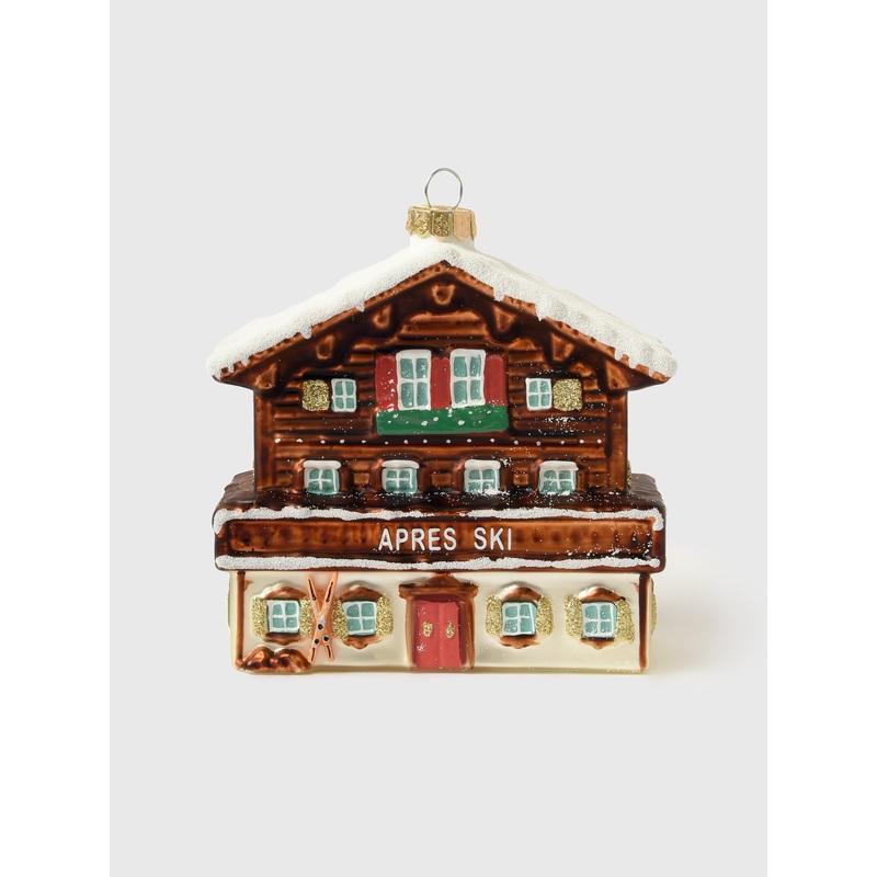 Cody Foster + Co Ski Chalet Ornament