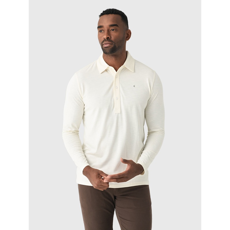 Criquet Men’s Brrr Long Sleeve Range Polo