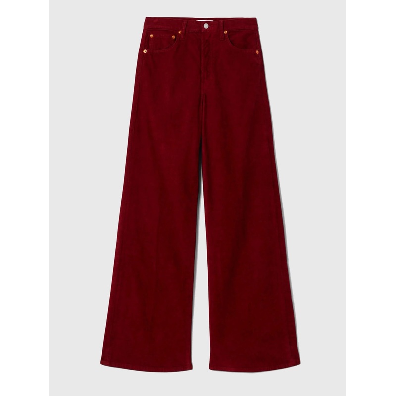 Re/Done Women’s High Rise Wide Leg Jean