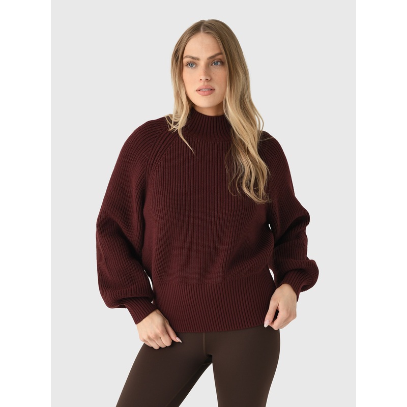 Varley Women’s Martina High Neck Rib Knit Sweater