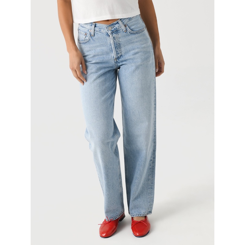 Agolde Women’s V-Waist Baggy Jean