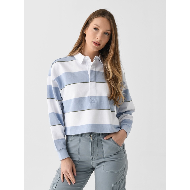 AMO Women’s Annie Rugby Crop Shirt