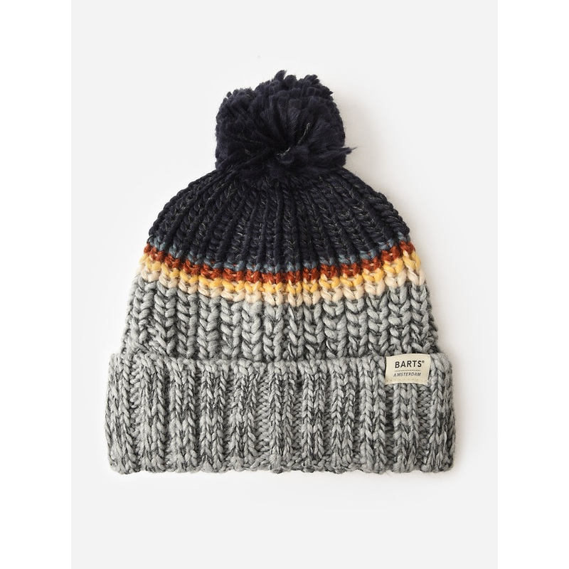 Barts Boys’ Reggey Beanie|53|DARK HEATHER