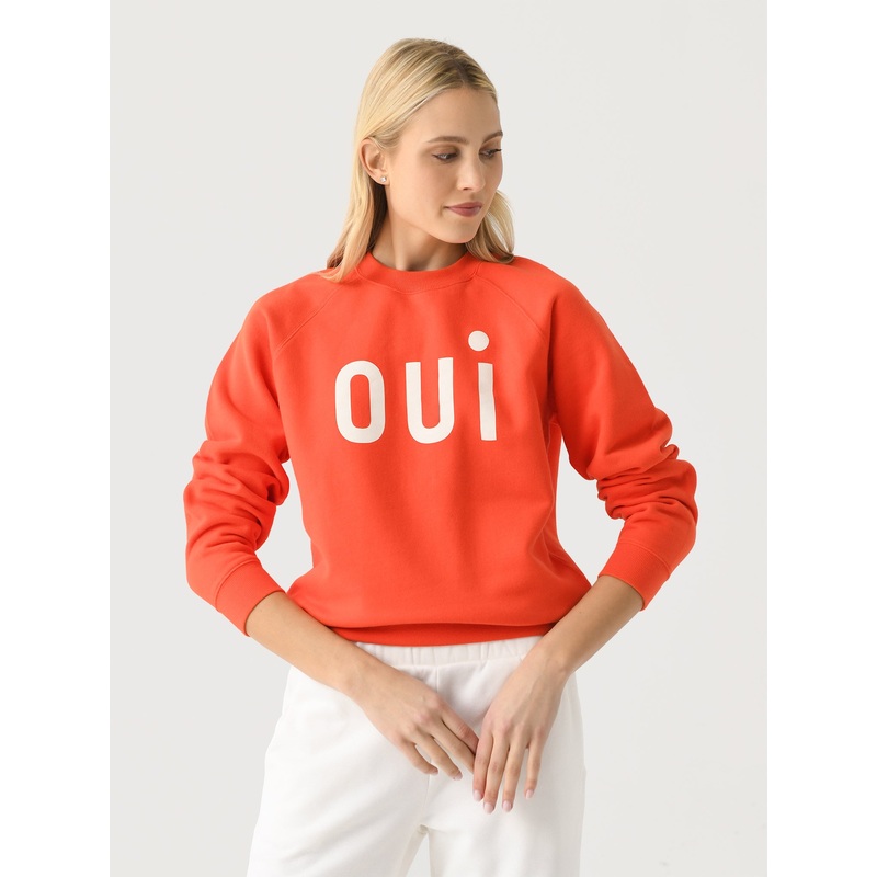 Clare V. Women’s Oui Sweatshirt