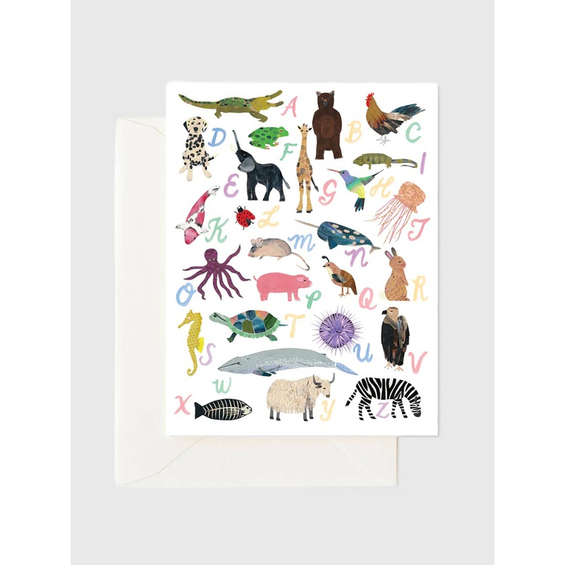 Forage Paper Co Baby Card|O/S|ALPHABET BABY|BABY BALLOONS|BABY FLORALS|BABY SHELFIE