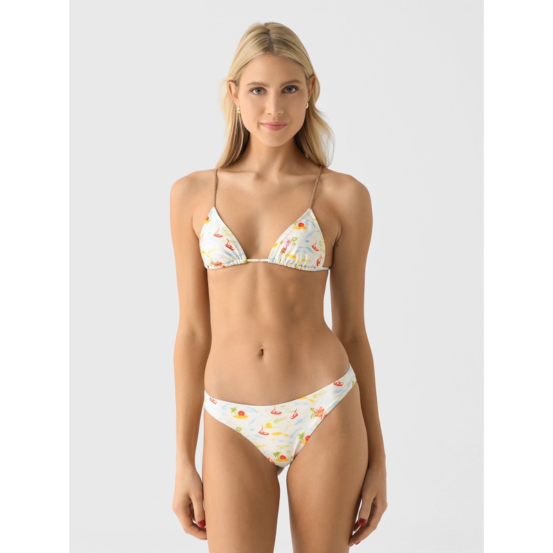 Solid + Striped Women’s Iris Bikini Top
