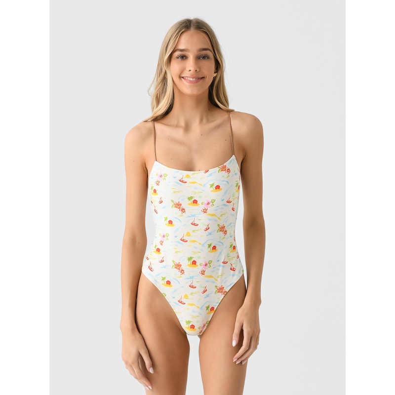 Solid + Striped Women’s Renna One-Piece Swimsuit