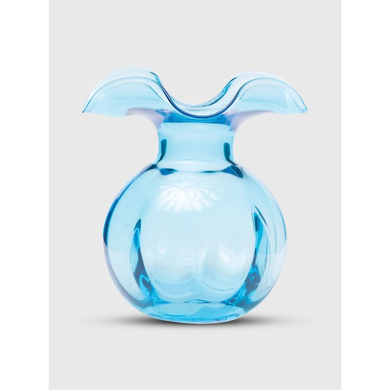 Vietri Hibiscus Glass Bud Vase