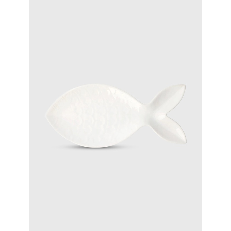 Vietri Santorini Large Figural Fish Platter