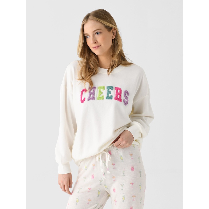 Z Supply Women’s Oversized Cheers Sweatshirt