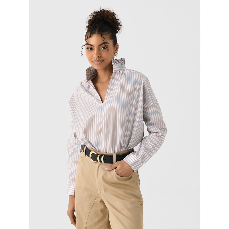 A Shirt Thing Women’s Penelope Yarn Dyed Stripe Shirt