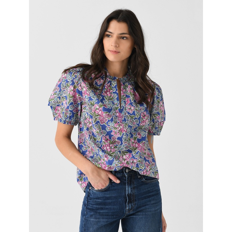 Banjanan Women’s Bronte Top|XS|S|M|L|DAZZLING BLUE