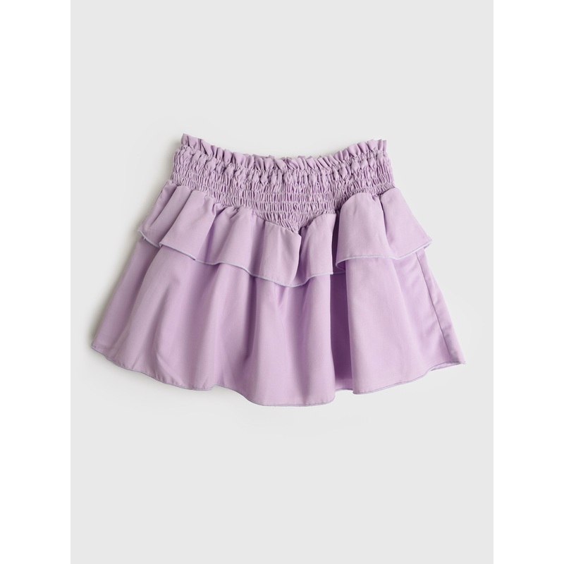 Be Elizabeth Girls’ Smocked Woven Skirt