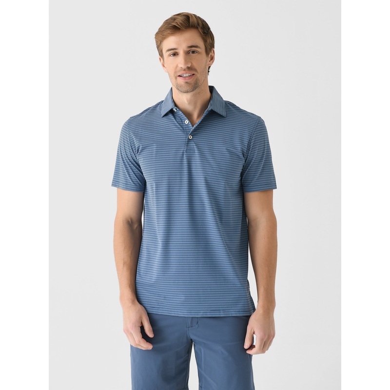 Southern Tide Men’s Brrr-eeze Claxton Stripe Polo