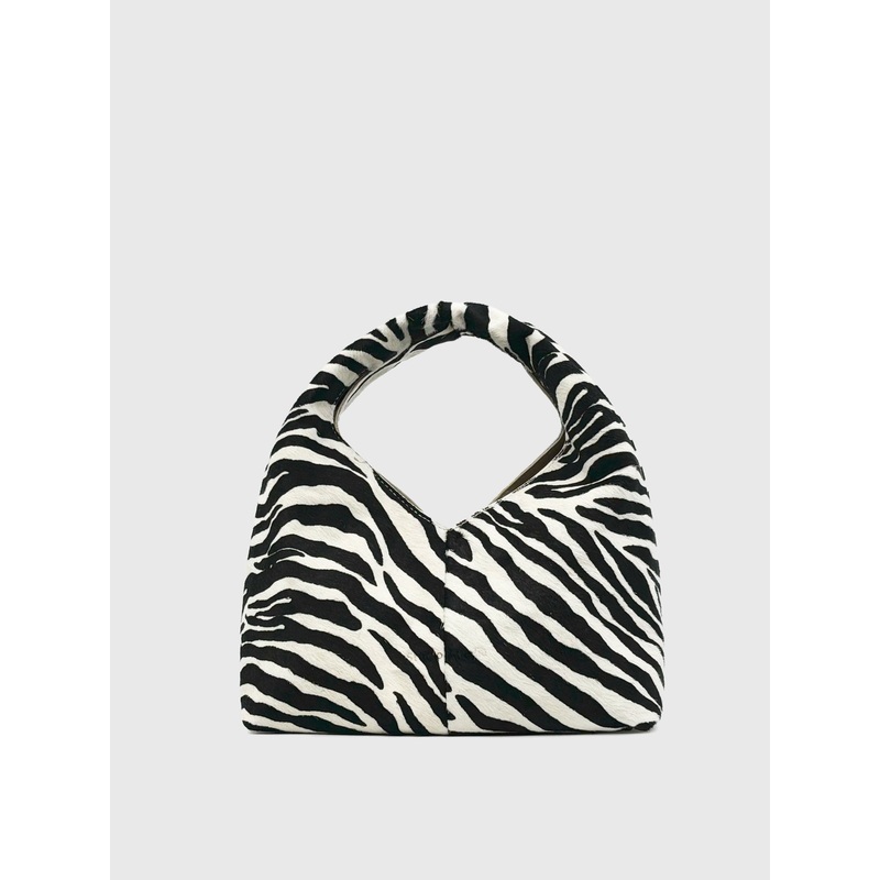Studio Amelia Diamond Handbag|O/S|METALLIC PINK|ZEBRA