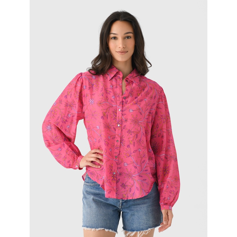 Xirena Women’s Belle Shirt|XS|S|M|L|FUCHSIA MELON